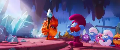 Смурфики в кино кадр 1